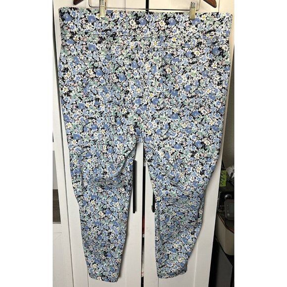 Terra & Sky Women Plus Size Super Soft Jegging Ditsy Floral 2X(20W-22W)‎ Skinny - Picture 7 of 10